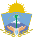 Escudo de la Provincia de Neuquén, Argentina.