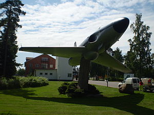 Flygplan A32A Lansen S/N 32259 (2011).