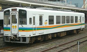 主力車両のHSOR100形気動車