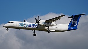 De Havilland DHC-8 von SkyAlps