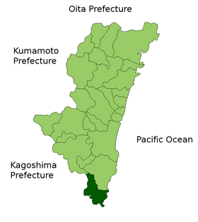 Localização de Kushima