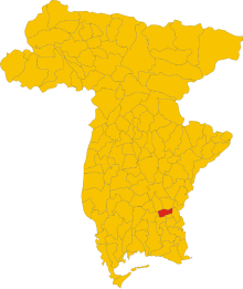 Localisation de Palmanova