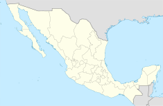 阿尔班山遗址在墨西哥的位置