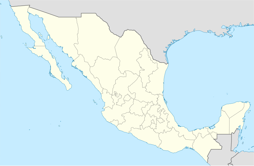 Primera División de México Clausura 2003 is located in Mexico