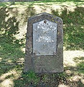 Old Milestone by the former A5, Watling Street, Fenny Stratford (geograph 5881026).jpg