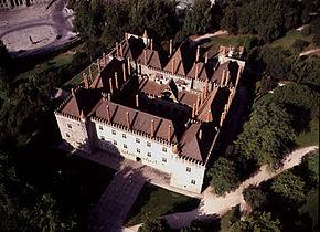 Palacio de los duques de Braganza, desde arriba.