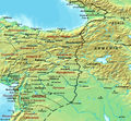 Close-up of the Roman-Persian frontier at the death of Justinian I