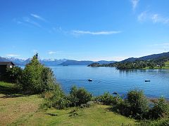 Hardangerfjord at Strandebarm