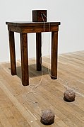 Instalación performativa de Joseph Beuys en la Tate Modern de Londres