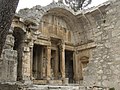 I resti del Tempio di Diana a Nemasus.