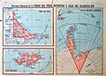 Mapa elaborado por el Instituto Geográfico Militar del Ejercito Argentino 1962 del entonces territorio nacional y que reivindica las islas al sur del canal de Beagle. El ligio cesó en 1984.