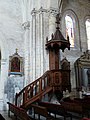 Chaire de l'église Saint-Laon.