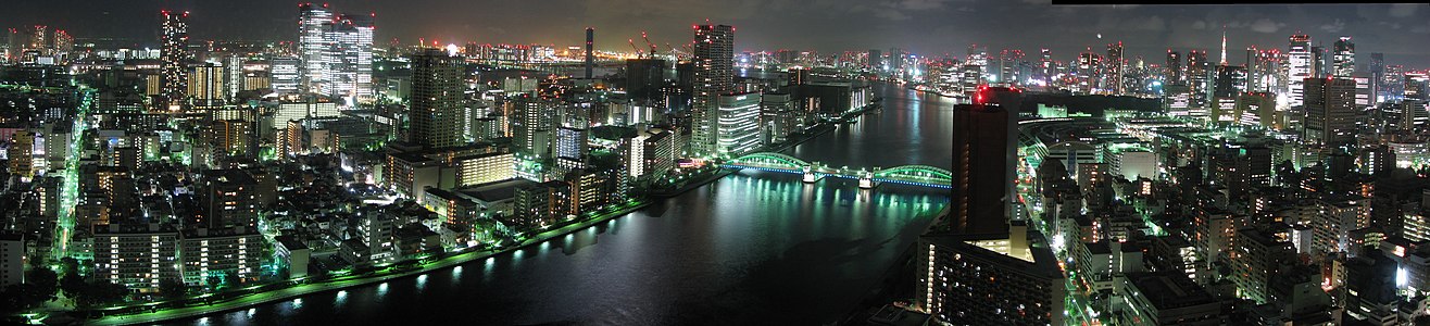 Tokyo, ang pinakamalaking lungsod sa mundo, kapuwa sa kalakhang populasyon at ekonomiya (batay sa GDP)