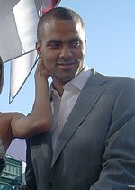 Tony Parker aux Emmy Awards en 2008.