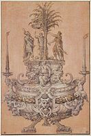 Design for a Vessel Presented to Henry II, Jean Cousin the Elder, 1549