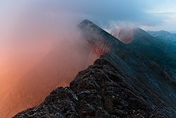 a ridge in Pirin