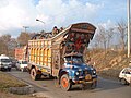 Decorated truck in Islamabad. It's a tradition in Pakistan to decorate the trucks. Location of shot: I-9, (33.668802,73.058534)+503m