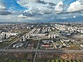 * Nomination EXPO-2017 photographed from above. Astana, Kazakhstan. By User:Красный --Екатерина Борисова 06:50, 17 December 2024 (UTC) * Decline  Oppose Noisy / out of focus, sorry. --Mike Peel 16:02, 25 December 2024 (UTC)