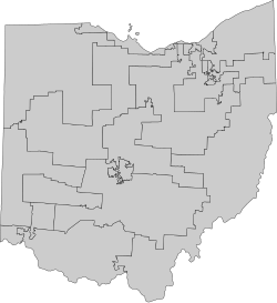 13.º distrito ubicada en Ohio