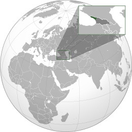 Abcasia - Localizzazione