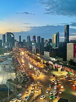 Addis Ababa skyline(2020)