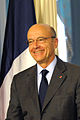 Alain Juppé (ministre français des Affaires étrangères) le 6 juin 2011, à Washington D.C.