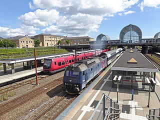 DSB ME 1518 at Høje Taastrup Station.