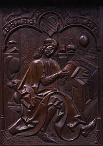 Placa memorial en bronce, Cracovia, Polonia, siglo XV.