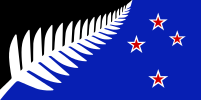 Kyle Lockwood's Official Alternative flag of the New Zealand flag referendums, 2015–16