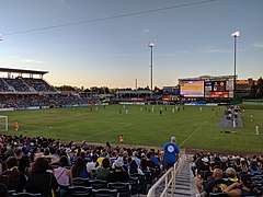 New Mexico United v. LA Galaxy II at Isotopes Park on 17 August 2019.jpg