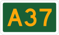 Alphanumeric route marker