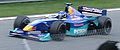 Pedro Paulo Diniz pilotando a Sauber C19 no Grande Prêmio do Canadá de 2000.