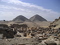 Vista della necropoli di Abusir