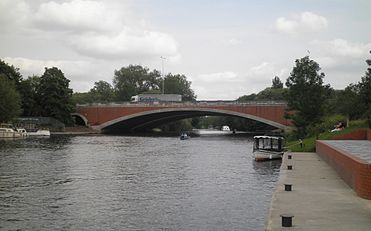 Runnymede Bridge, Surrey (opened 1961)[58]