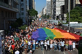 São Paulo Pride Parade in Brazil, 2014