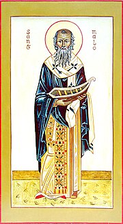 Ikono pentrita por la ortodoksa asocio Sankta Anna de Bretonujo