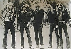 The Allman Brothers Band vuonna 1972.