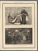The life of Queen Victoria the Queen as Philippa, and Prince Consort as Edward III, at The Plantagenet Ball at Buckingham Palace, May 12, 1841 (5254871).jpg