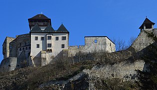 Trenčín Castle from Trenčín