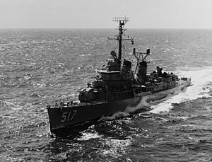 USS Walker (DD-517), 1969