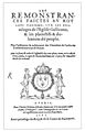 Cvetnih francoskih listin "privileges du Roy". Pariz 1561. s prevodom "De Corvatiae desolatione".