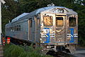 A Boston and Maine Railroad car in Bedford Depot Park