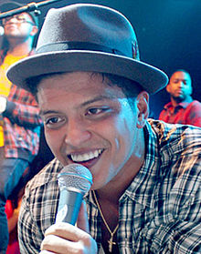 Portrait de Bruno Mars