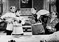 Henry Daniell, Chaplin e Jack Oakie e Carter DeHaven ne Il grande dittatore (1940)