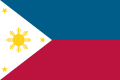 菲律賓國旗；淺藍色