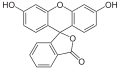 Deutsch: Struktur von Fluorescein English: Structure of Fluorescein