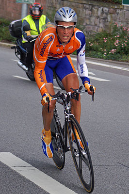 Grischa Niermann tijdens de ronde van Duitsland, 2005