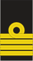 Captain insignia of the شاہی بحریہ and the Royal Canadian Navy