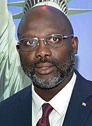 George Weah Liberias president (2018–2024)