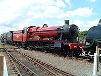 קטר Hogwarts Express (‏GWR 4900 № 5972 Olton Hall) (2004).